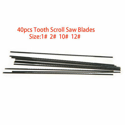 HKATOPS 10pcs/set Polar Skip Tooth Flying Scroll Saw Blades Intro Pack