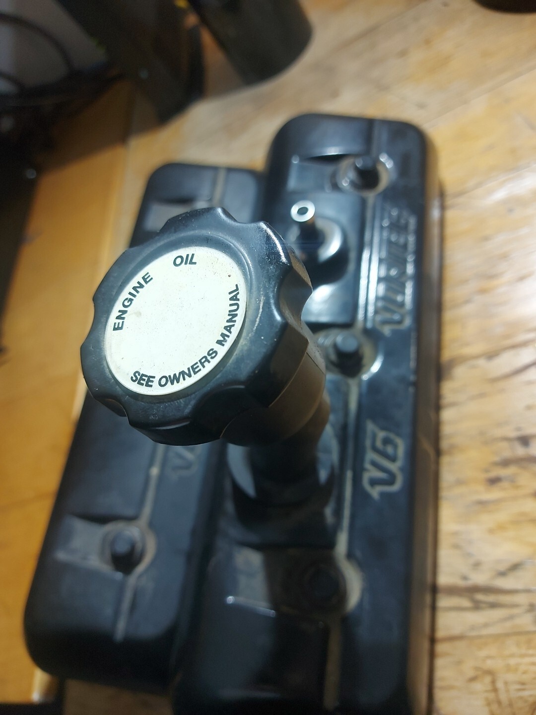 Mercruiser Vortec Valve Cover Set With Fill Tube And Bolts, No