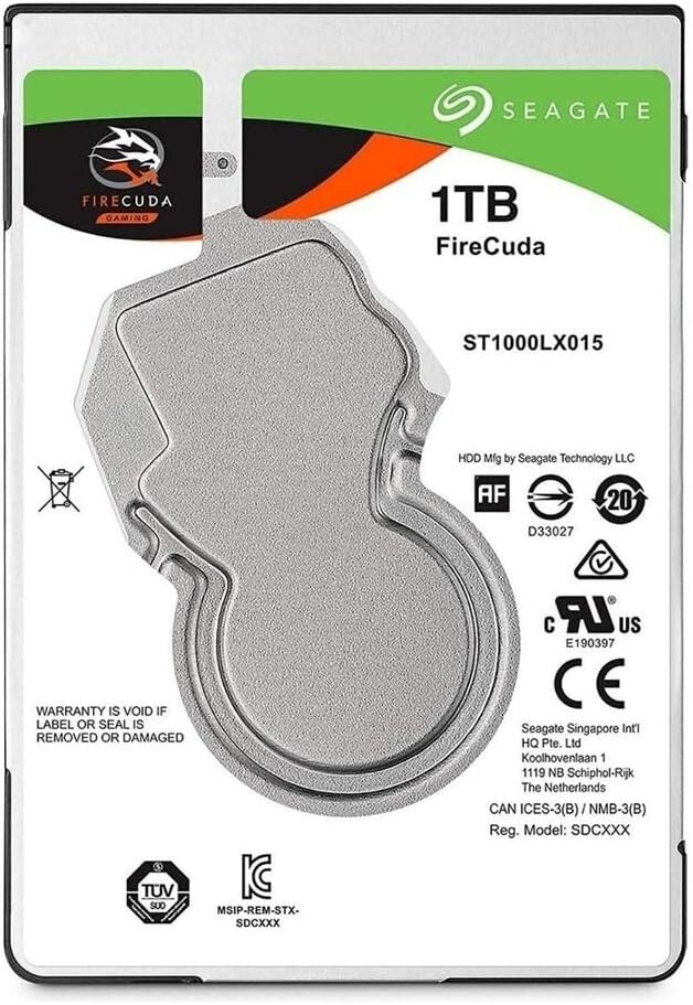 SEAGATE ★ST1000LX015★ST1000MD010 New Zero Hours Seagate FireCuda Gaming SSHD 2.5 1TB SATA 6Gb/s