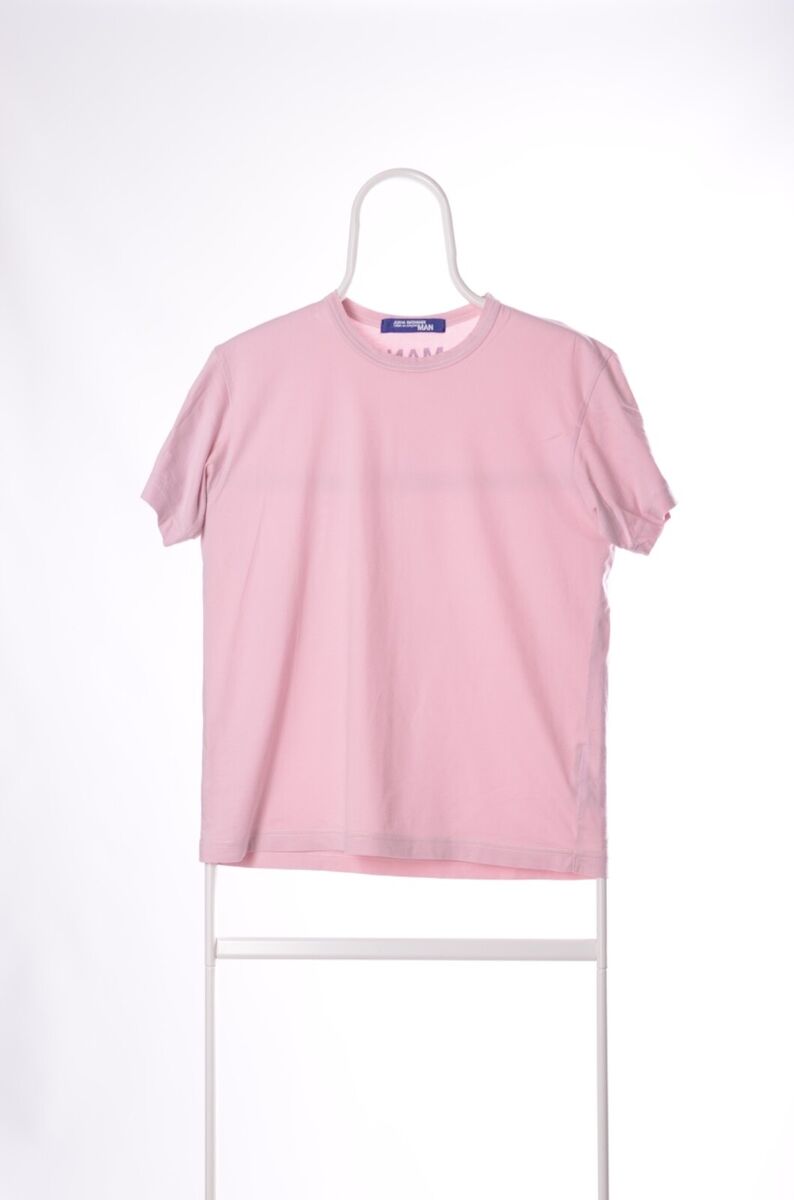 トップス junya watanabe man pink 2003S/S t-shirt junya watanabe man pink 2003S/S t-shirt - メルカリ