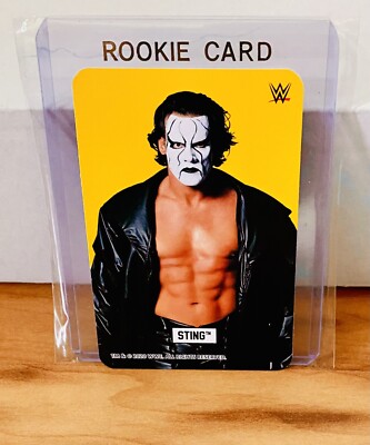 WWE Legends Sting Gold Royal Rumble Card WWF Wrestling 2020 WCW Rare Mint