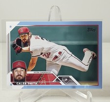 2023 Topps Series 1 Caleb Smith Light Blue Border /50 #191 - AZ Diamondbacks