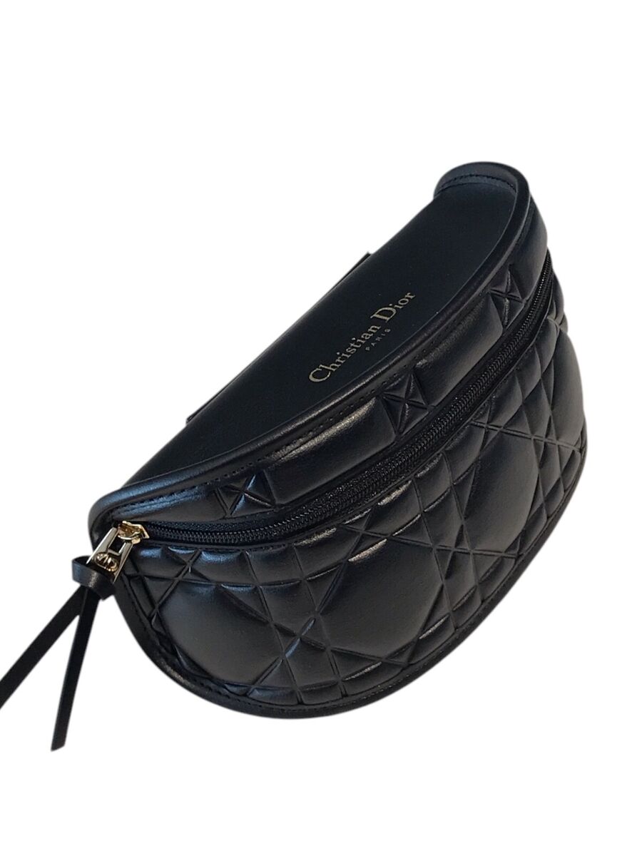 Dior Cannage X-Large black sunglasses zipper Set Case Cloth Dior Cannage X-Large black sunglasses zipper Set Case Cloth
