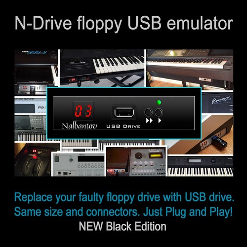 Nalbantov USB Floppy Disk Drive Emulator for Ensoniq EPS (also M, 16 plus, rack)