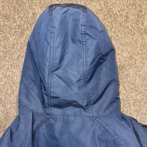 Vintage Lands' End Great Scot Parka Men's Large Blue Wool Lining Field Jacket - Picture 11 of 19
