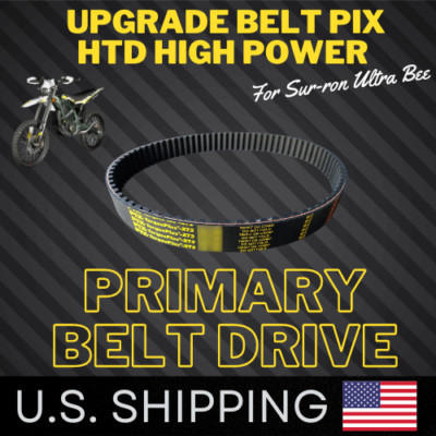 Surron Ultra Bee Upgrade Belt PIX HTD High Power Primary Belt Drive for Ultrabee