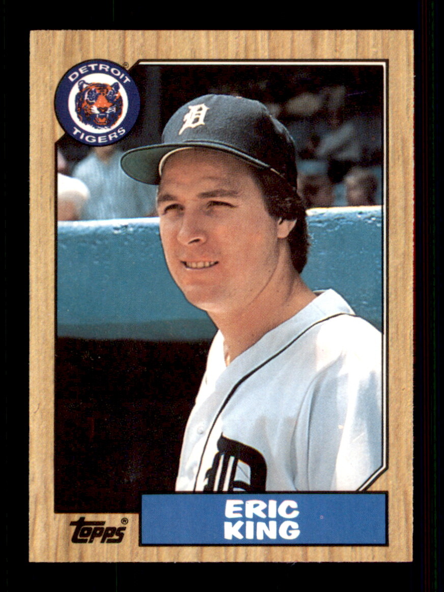 1987 Topps #36 Eric King Collector's Edition (Tiffany)