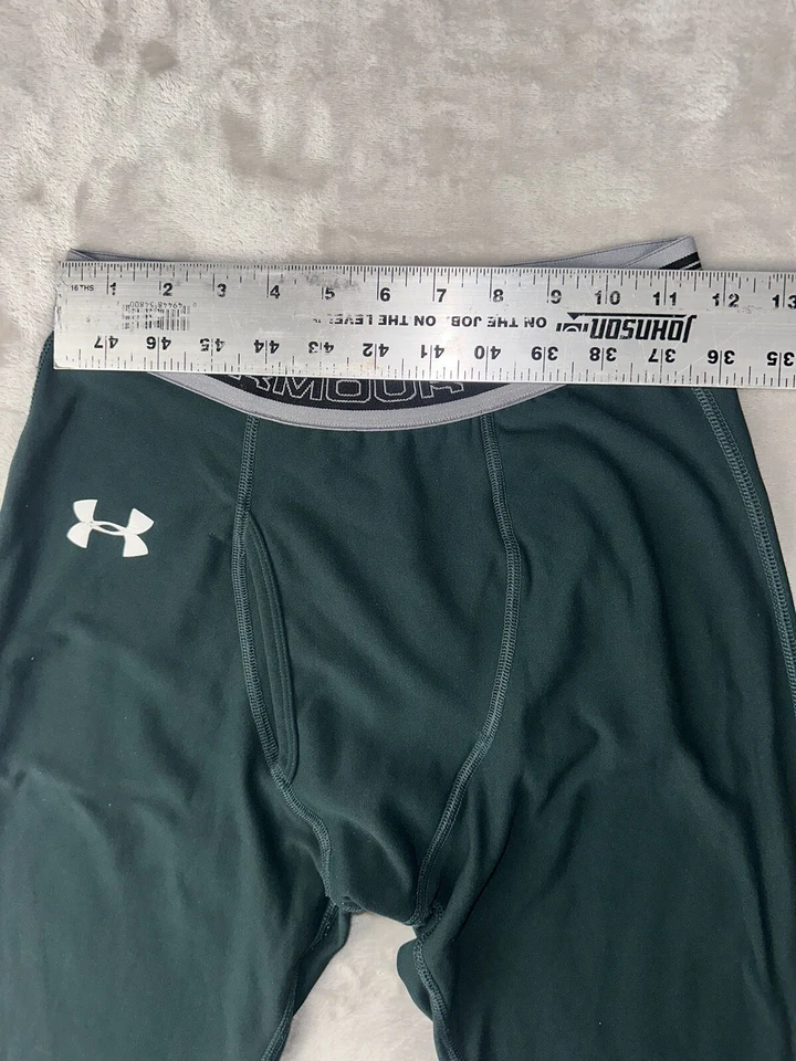 Ropa Under Armour Performance Niños Grande Cazador Verde Dri-Fit Térmica Juvenil Foto 3 de 4