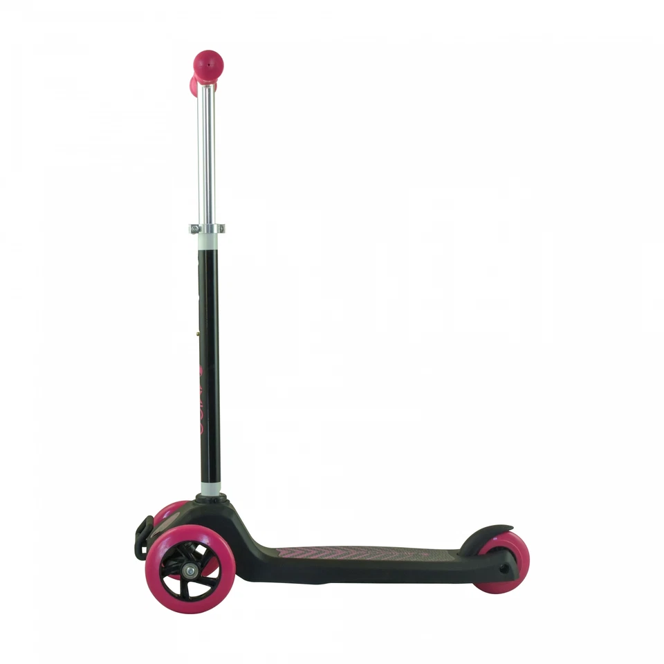 Kinder Roller Kinderroller Scooter für Kinder verstellbare Höhe 3 Räder Pink - Bild 2 von 3