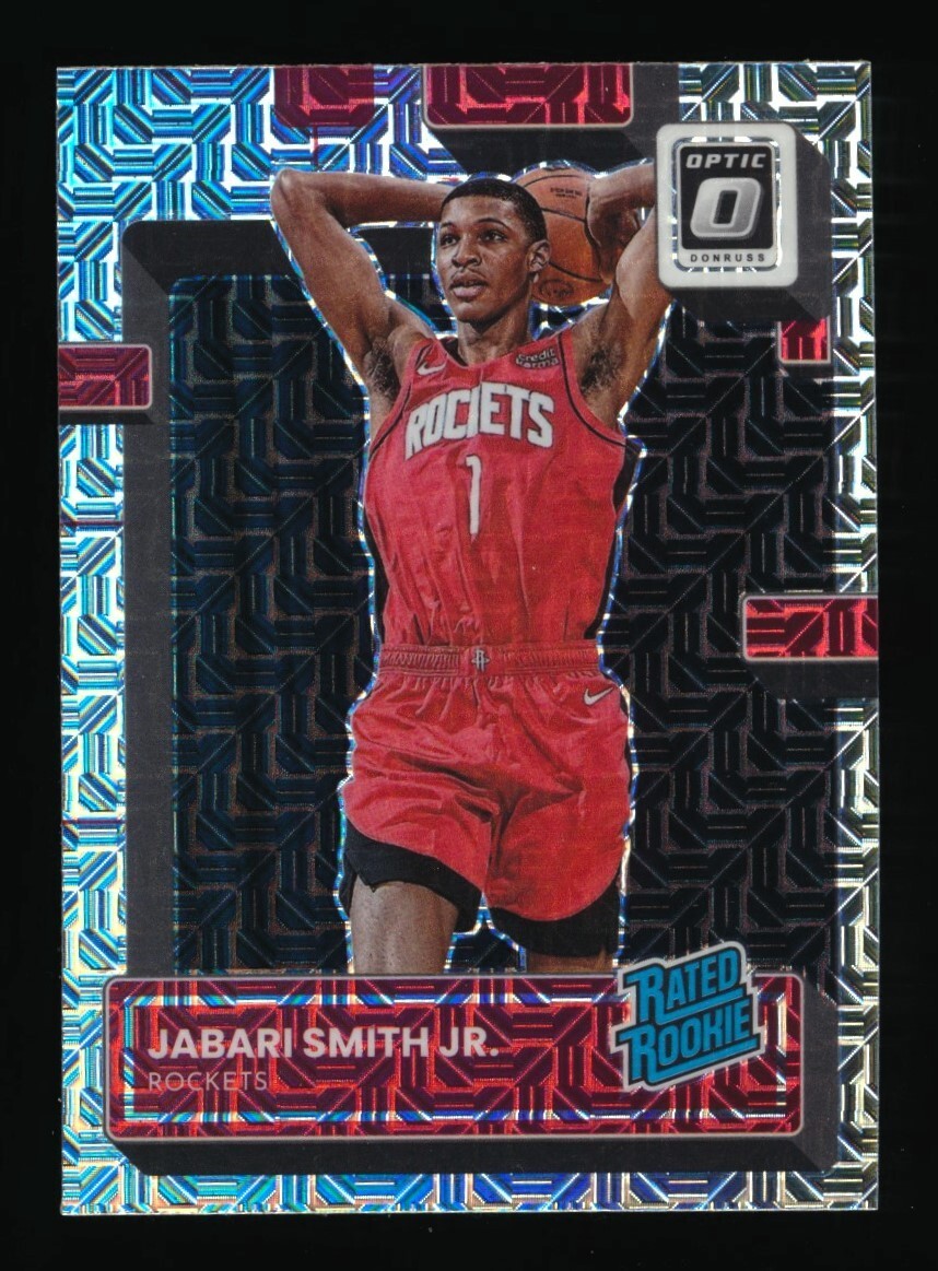 2022-23 DONRUSS OPTIC JABARI SMITH JR. CHOICE PRIZM RATED ROOKIE RC #240 ROCKETS