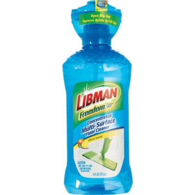 (3)-Libman Freedom 16 Oz. Multi-Surface Floor Cleaner Model: 4008