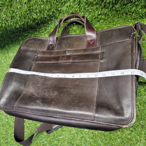 Wilson's Leather Laptop travel Bag Distressed! - Picture 21 of 24