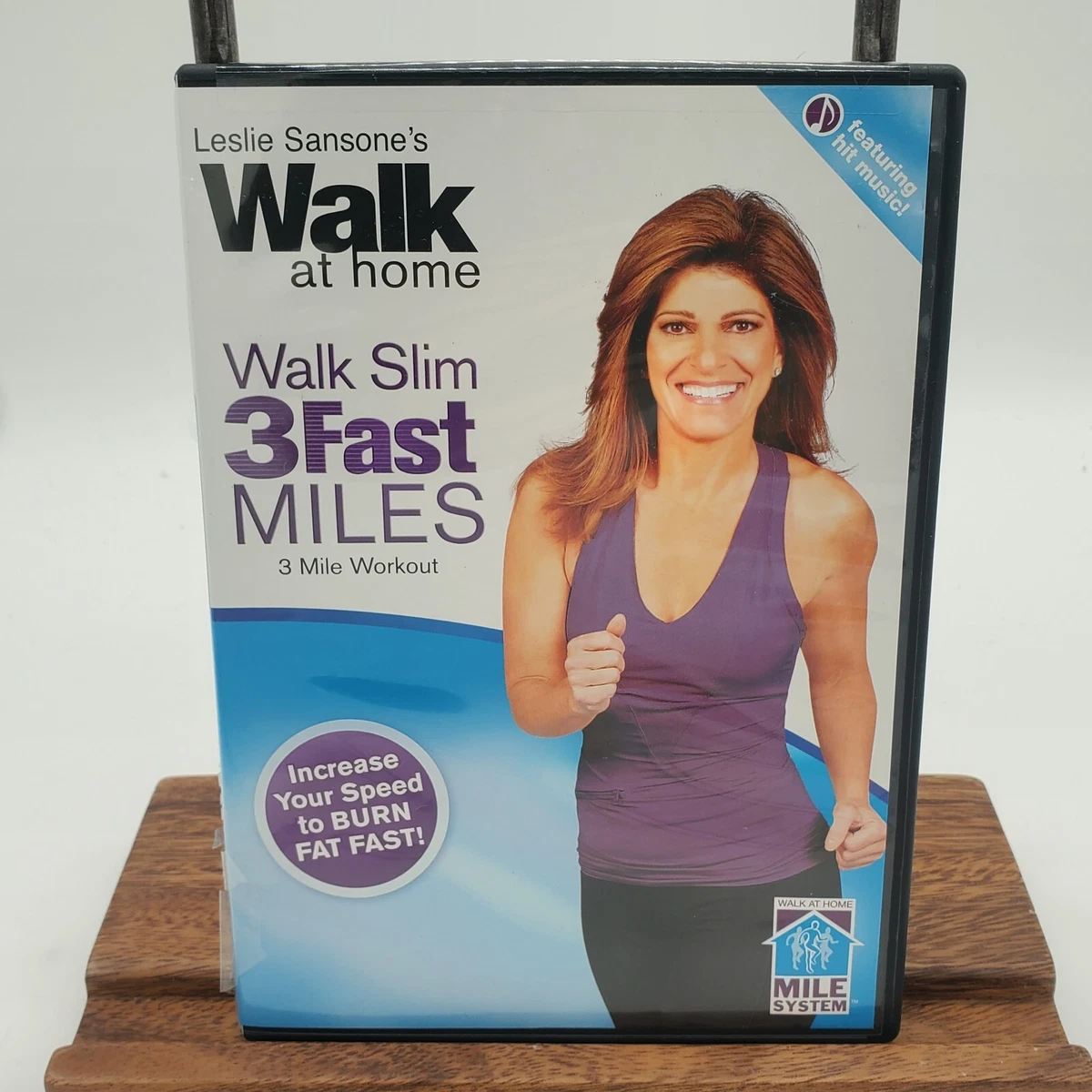 Leslie Sansone Walk Slim 3 Fast Miles DVD Never Played Workout