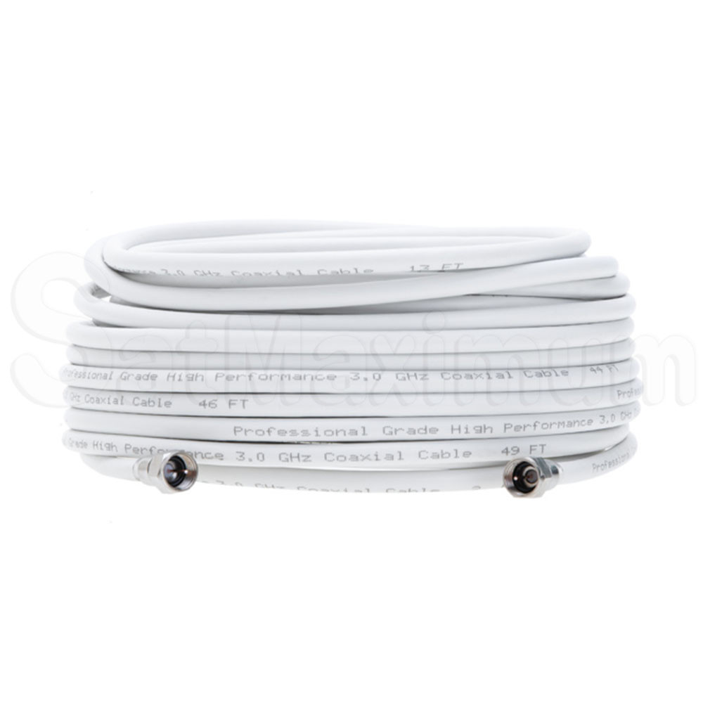 Coaxial TV Antenna Cable Extension Coax HDTV Wire Double Shielded Patch