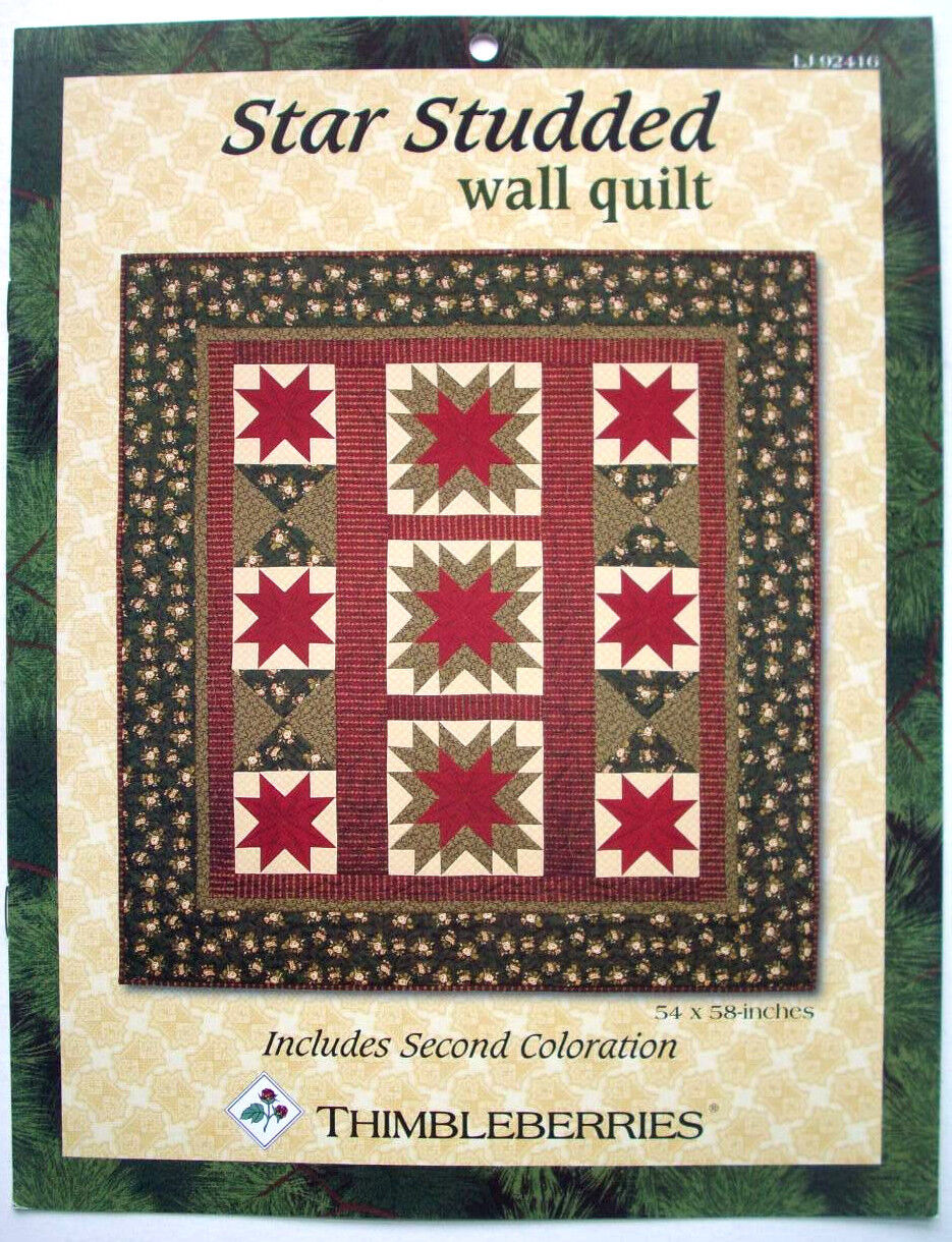 Thimbleberries Star Studded wall Quilt pattern