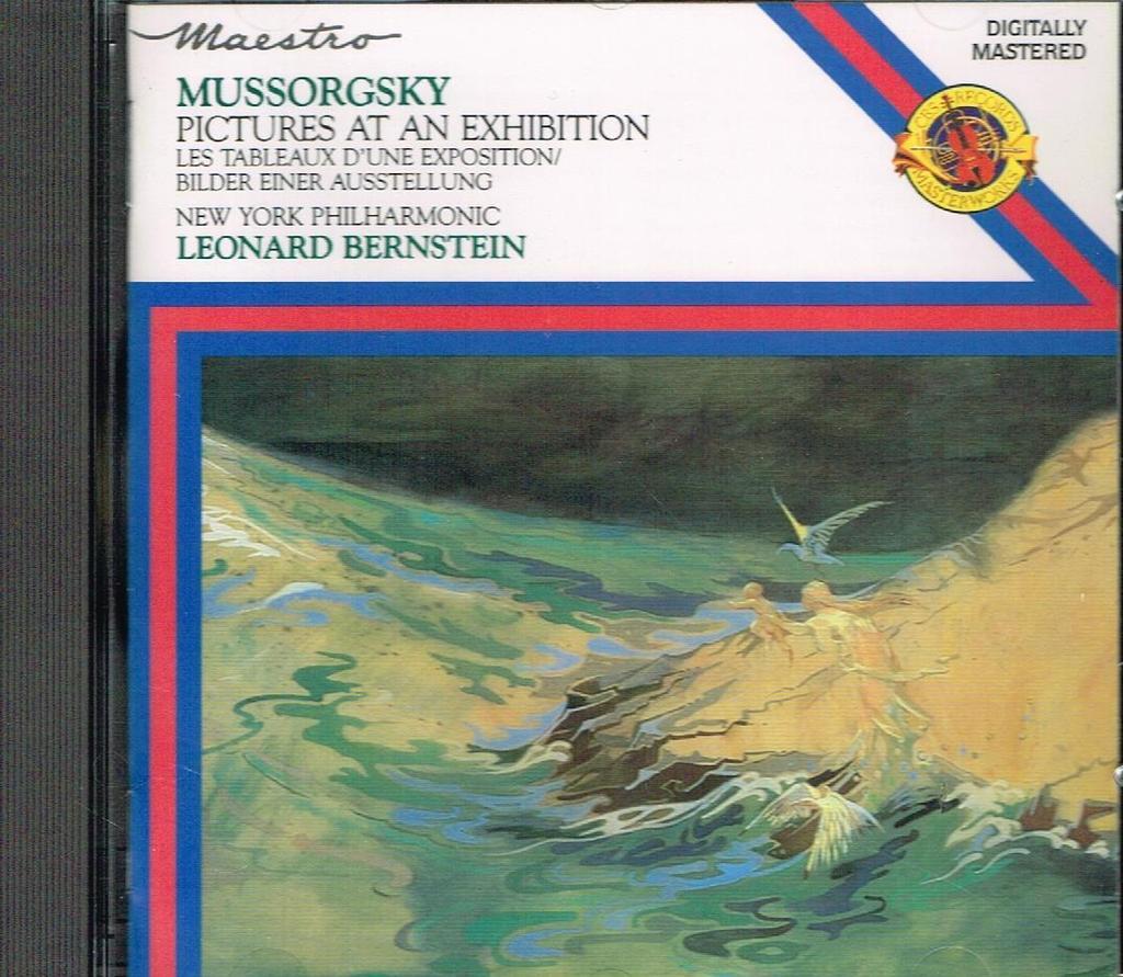 Mussorgsky: Quadri Da Un' Esposizione (Pictures At An Exhibition) / Bernstein CD