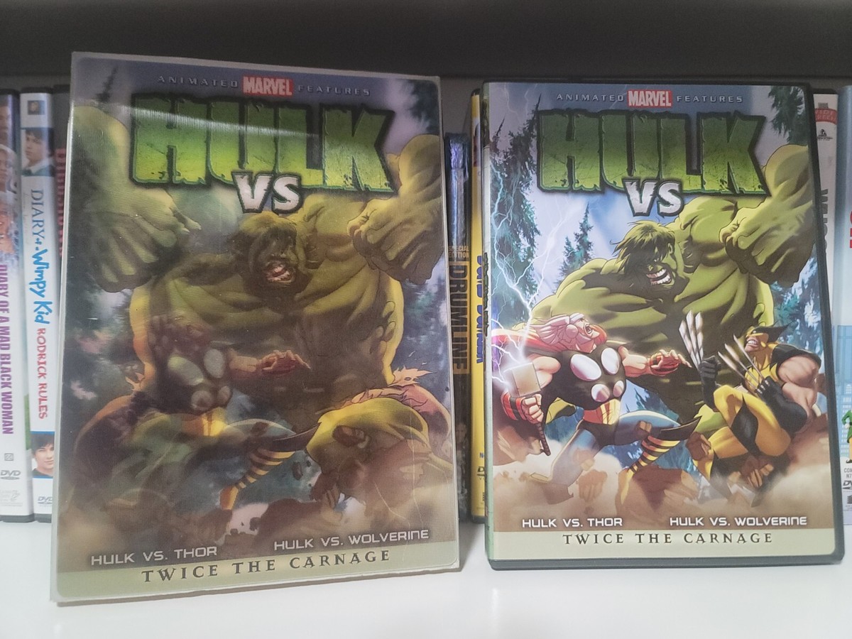 6x Marvel Animated Movies - Ultimate Avengers 1/2, Hulk, Iron Man