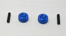 Aluminum Battery Strap Thumb screws 2  4-40 X 5/16  For Team associated rc10