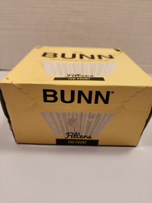 Bunn Coffee Filters 8/10-Cup Size 100/Pack BCF100B unopened brand new  72504005010| eBay