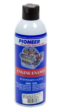 Pioneer Engine Paint High Temp Enamel Semi-Gloss Black 11oz Aerosol