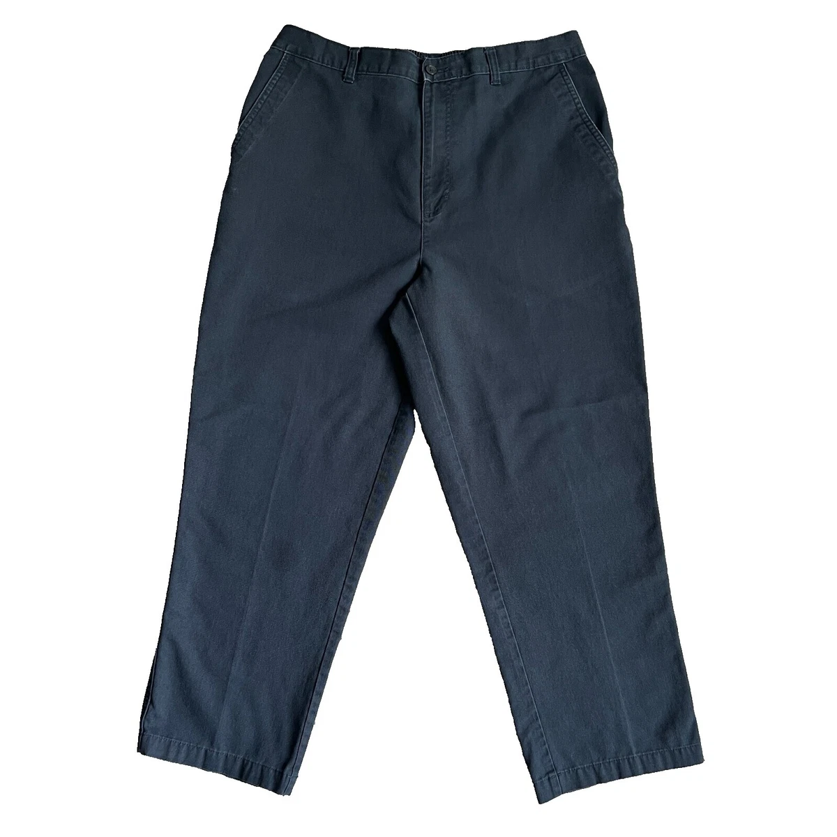 Pantalon Habillé David Taylor Essential – 44x30 – Noir Onyx – Plissé – NEUF