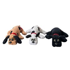 "Vintage 1986" TONKA POUND PUPPIES Plush Stuffed Animals Toy LOT OF 3 8 Long