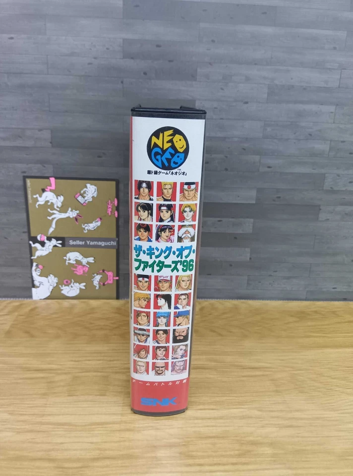 THE KING OF FIGHTERS 96 Neo Geo AES SNK Japan W/ Box Manual - Image 3 of 4