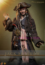Hot Toys Dx37 1/6 Jack Sparrow Pirates Of The Caribbean Actiopn Figure