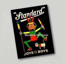 Fridge Magnet Standard Fireworks - Retro Vintage Advert (43)