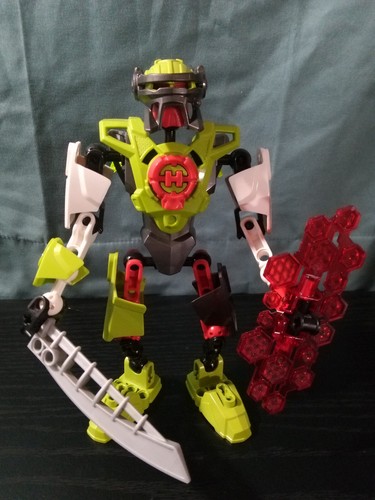 LEGO Bionicle Glatorian/Phantoka+Hero Factory Loose MOC Lot (modified) - Picture 11 of 13