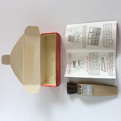 Staticmaster Model 1C200 Nuclear Products Record & Lens Cleaner 1976 Anti Static - Picture 7 of 8
