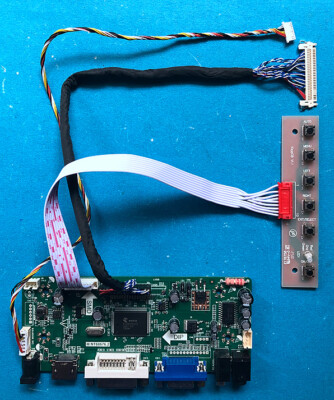 HDMI DVI VGA Audio Board for 1280x1024 LQ170E1LG21 LQ190E1LW61 LQ190E1LW72 LCD