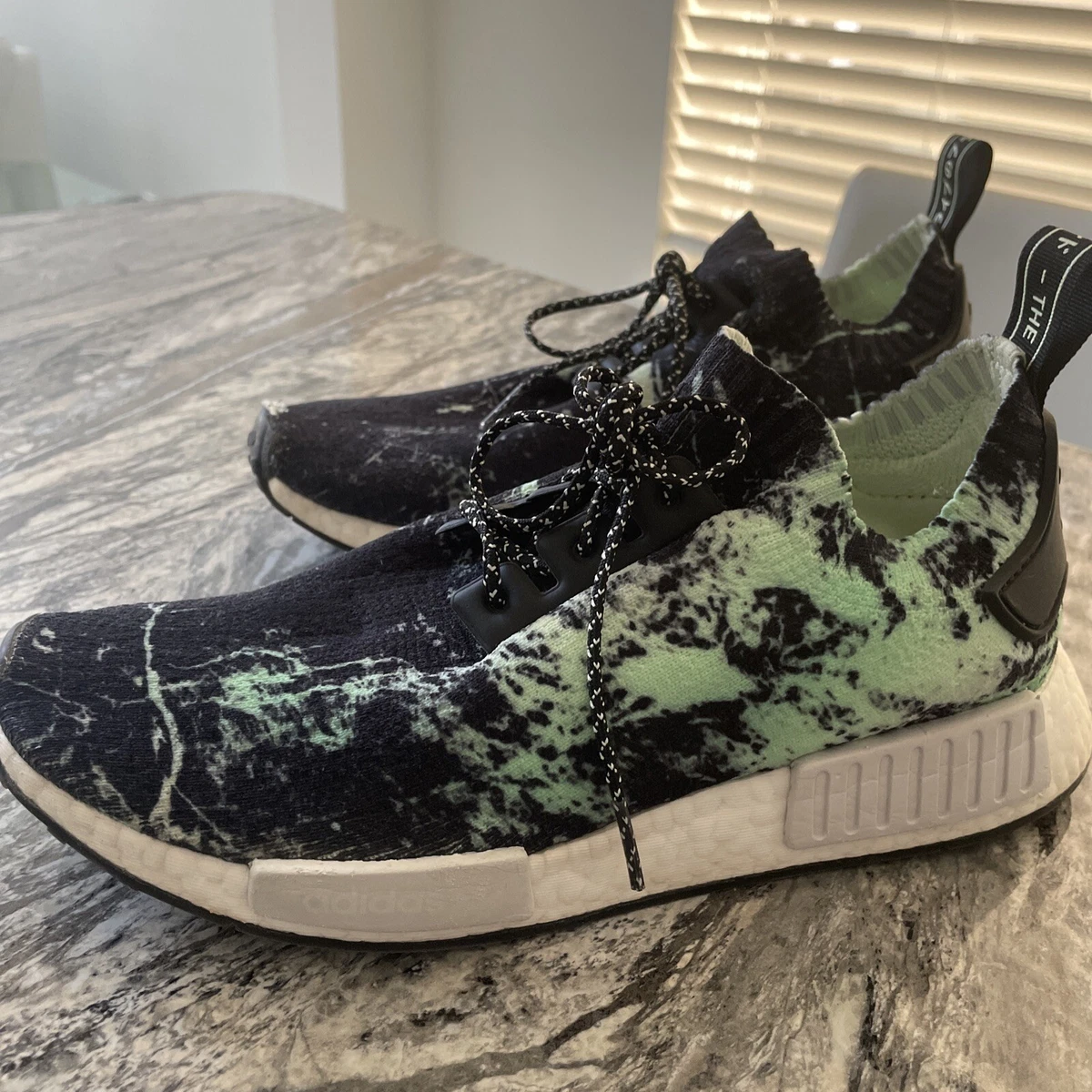 Adidas nmd deals mint marble