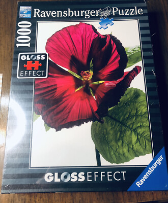 Ravensburger 194421: Hibiskusblüte [1000 Teile Hochglanz-Puzzle]. Achtung: Nicht