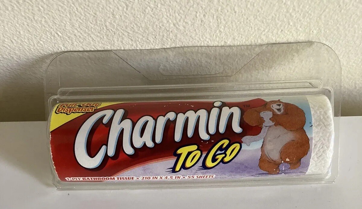 【NONCODE】24SS★ [NONCODE] Charmin Vintage Washing Wide Pt Vintage Charmin To Go Toilet Paper 1-Ply Bath Tissue 55