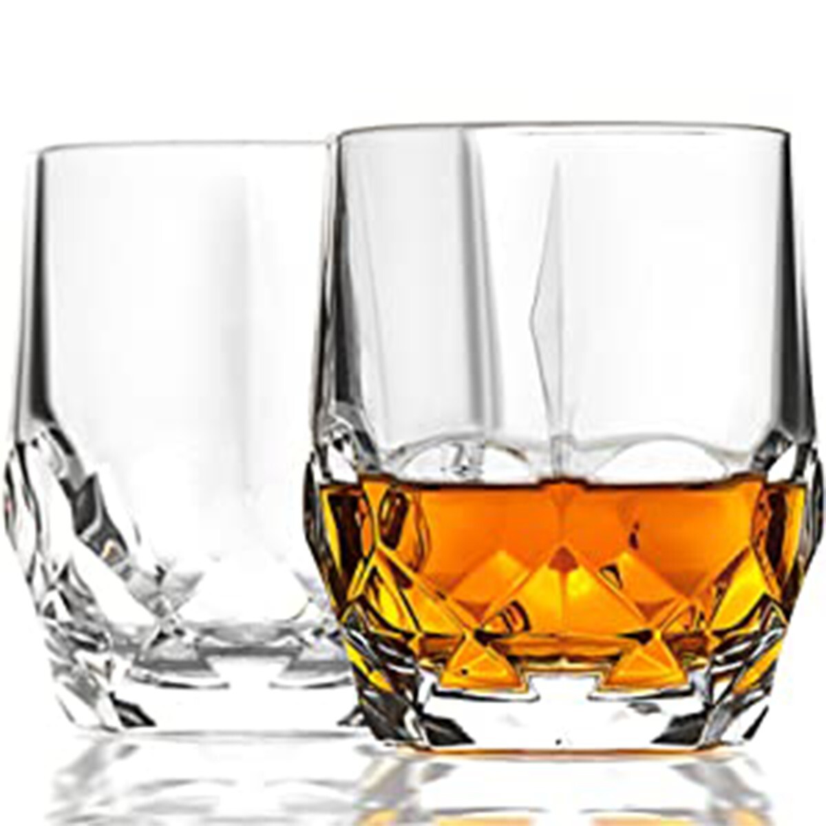 Set 6 Pz. Bicchieri Grandi Vetro Tavola Drink Liquore Alkemist per Whisky...