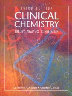 Clinical Chemistry Theory Analysis  Correlation - Hardcover - ACCEPTABLE