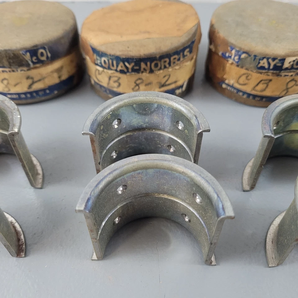 4 New NOS Rod Bearings 2890 .002 1937 1938 1939 Ford 60HP 136 CID V-8 52-6211 - Image 4 of 4