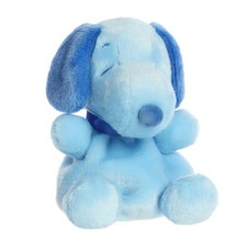 Aurora - Peanuts - 5" Blue Snoopy Color Collection Palm Pals Stuffed Animal
