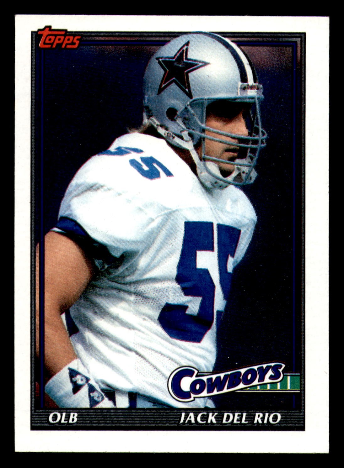 Jack Del Rio Base Topps 366 VG
