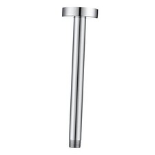 Shower Arm with Flange for Rainfall Shower Head Ceiling Mount Chrome 9 Inch