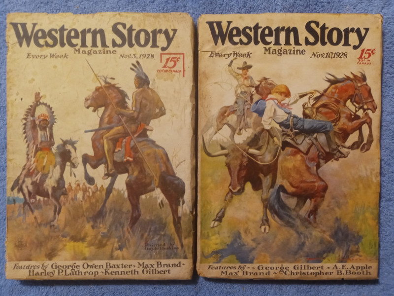 Western Story 2 Issue Lot 1928
