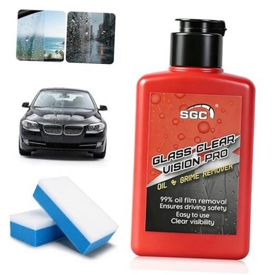 SGC Professional Cleaner Paste for Cars Glass Clear Vision Pro   Heavy Duty