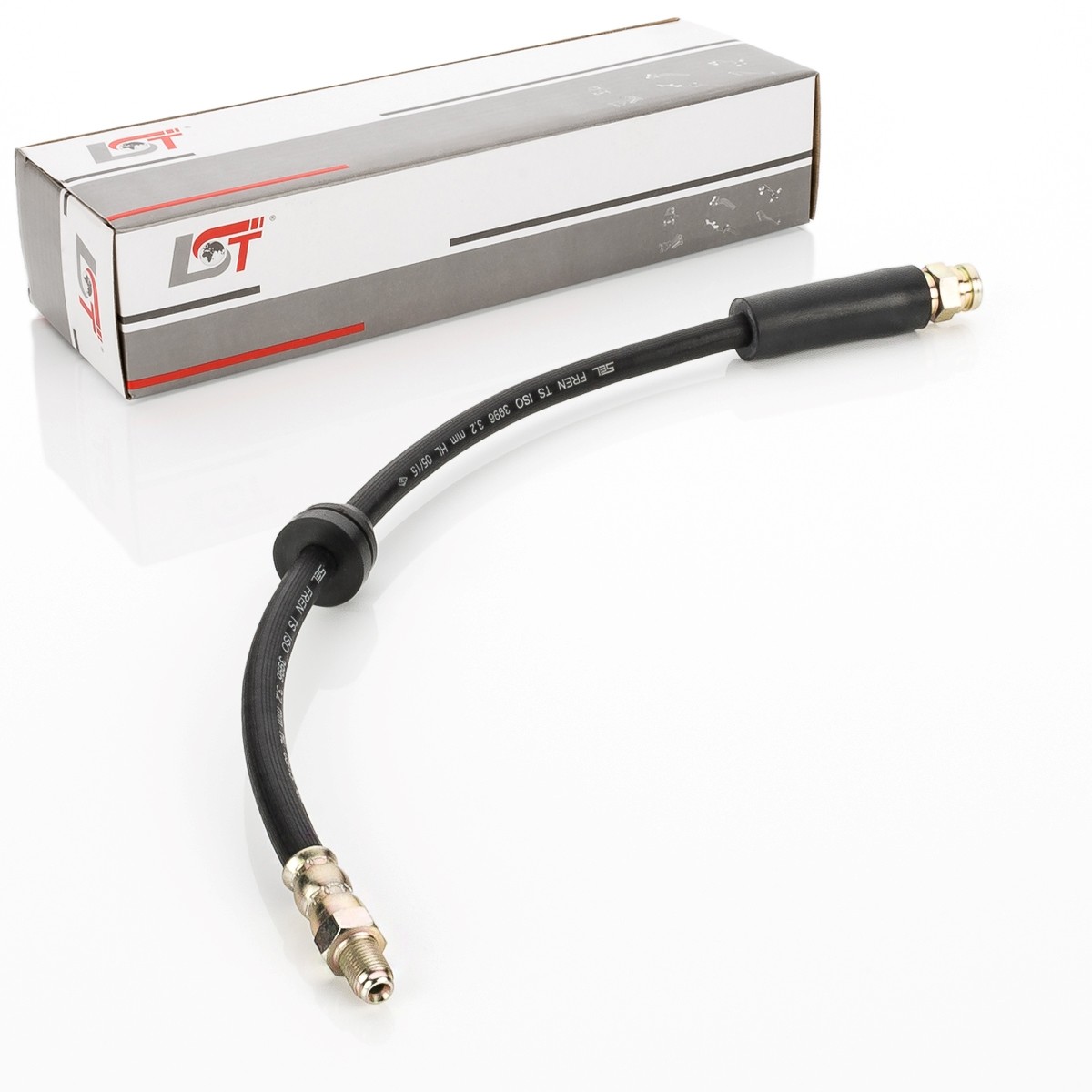 1x Brake Hose Brake Line for Fiat Punto Van 188AX Front Axle - 475 mm New
