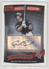 2010 Topps Peak Performance Auto Gordon Beckham #PPA-GB Auto 00fa