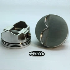 DSS Piston Set 1930-4065; SX Forged 4.065 Bore Flat Top for Chevy 415 LS Stroker