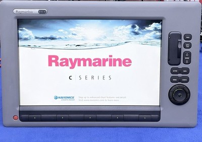 Raymarine C140w Widescreen GPS Chartplotter MFD Display; Fully Tested-Nice Shape