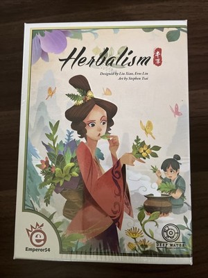 Herbalism by Deep Water Games Emperor S4 Board Game Card Game Brand New Sealed