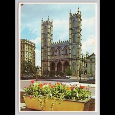 Vintage Postcard Montreal Quebec Notre Dame Church 1983 Unposted Scenic View