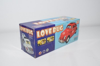 B85 1:24 WEN SHENG VW VOLKSWAGEN BEETLE KAFER LOVE BUG YELLOW MIB
